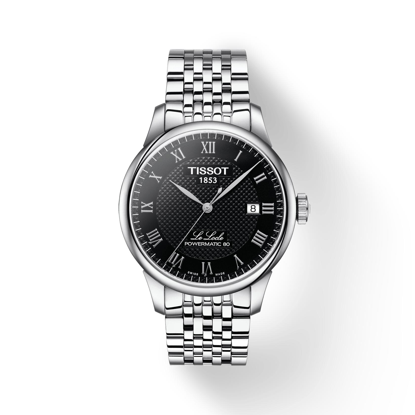 Tissot Stainless Steel black Dial Men s Fashion Watch T006.407.11.053.00 чёрный