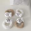 Entzückendes Plüsch-Fisch-Haargummi - Weiches & Fellartiges Haaraccessoire für Herbst/Winter