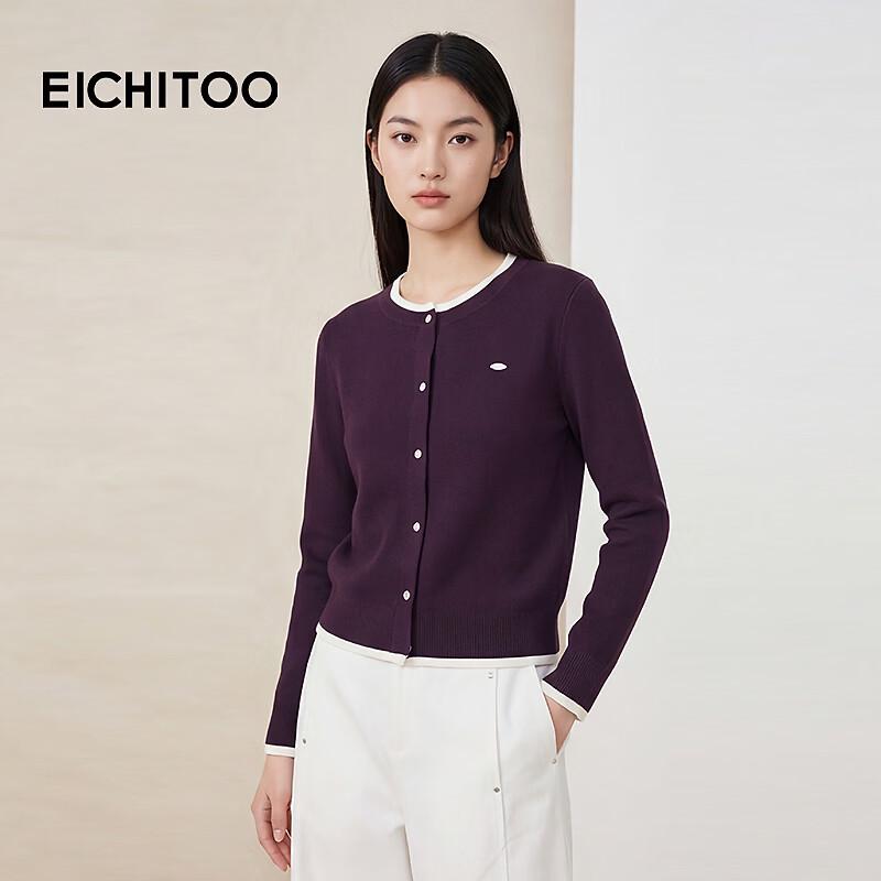 EICHITOO Women s Mock Two-Piece Knitted Sweater L