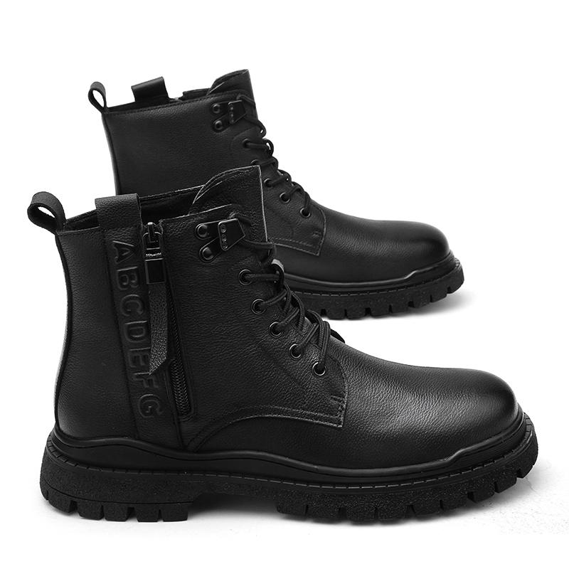 Neue Leder-Outdoor-Sportschuhe für Herren, Freizeitschuhe, Business-Lederstiefel