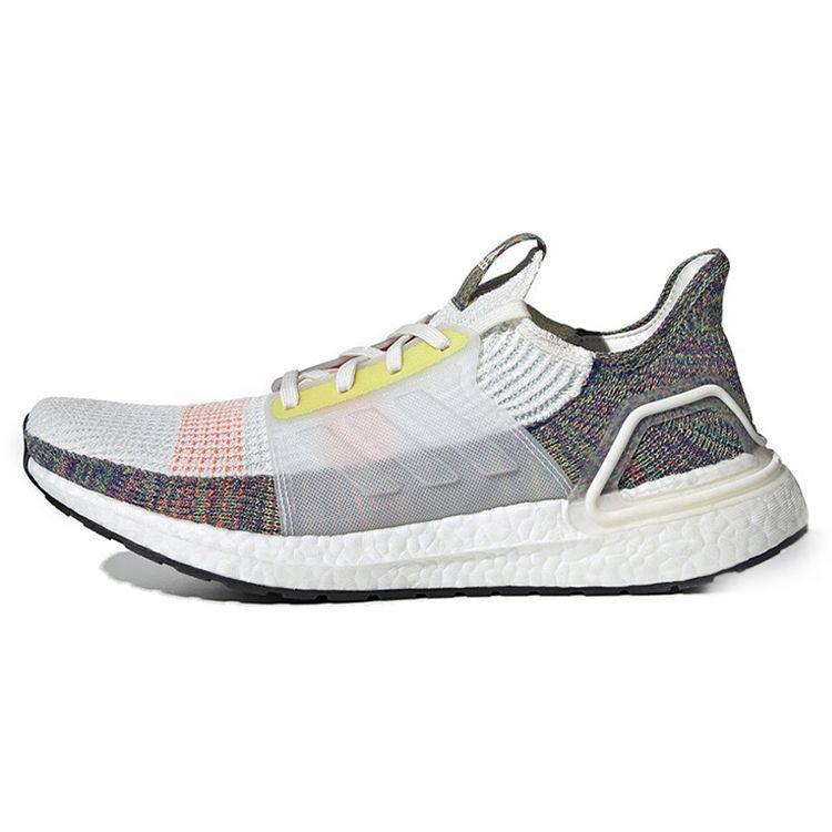 

Кроссовки унисекс adidas UltraBoost 19 Pride разноцветные White Scarlet EF3675