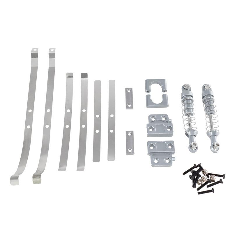 Mangniu 1/12 MN82 LC79 Rc Car Metal Upgrade Parts Rear Axle Fixed Mount Rear Shock Absorber For Rc Crawler Accessory
