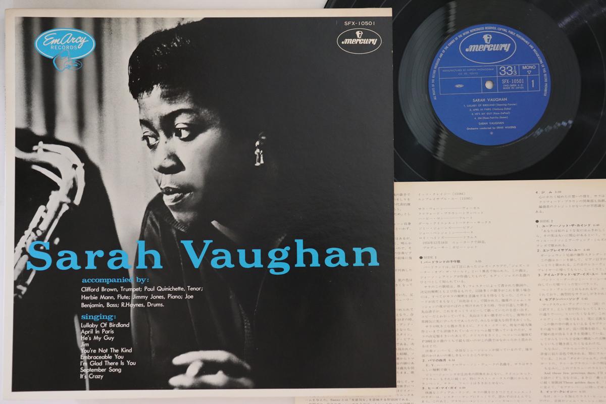 

LP Пластинка SARAH VAUGHAN - Sarah Vaughan SFX10501 EMARCY 1977 Япония Джаз Б/У