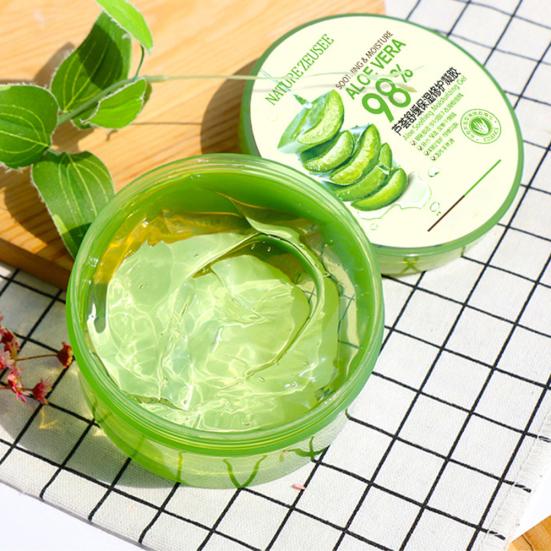 300ml Aloe Vera Gel Hydrating Moisturizing Face Cream Acne Lotion Skin Care