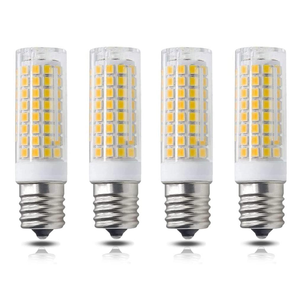 E17 Base, 8W, 730LM, Equivalent To a 75W Halogen Lamp, 17mm Base Diameter, E17 LED Bulb, AC110V, 2800K Warm White, Wide Beam Angle, Energy-saving