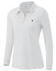 Gopuune Long Sleeve Polo Golf Perfect for Casual UV Plus Size Women's Shirt, Wear, Collared, Breathable, Moisture-Wicking, Quick-Drying, Tennis,