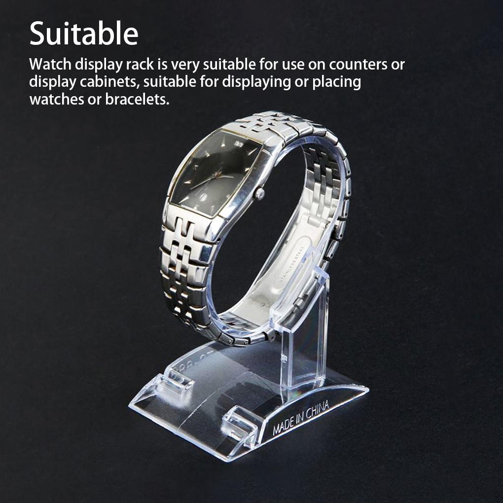 Display Rack Transparent Jewelry Display Stand Lightweight Watch Holder Accessories Headband Showing Holder Show Case Stands