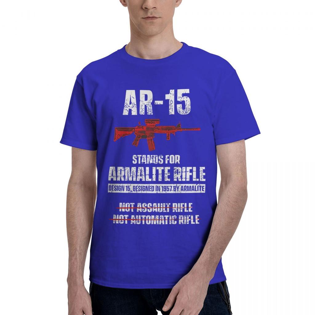 Patriotic Ar15 V2 M 0019 Ar15 Stands For Armalite 100 Cotton Casual Breathable Confortable Tshirt High End Mens Clothing Men