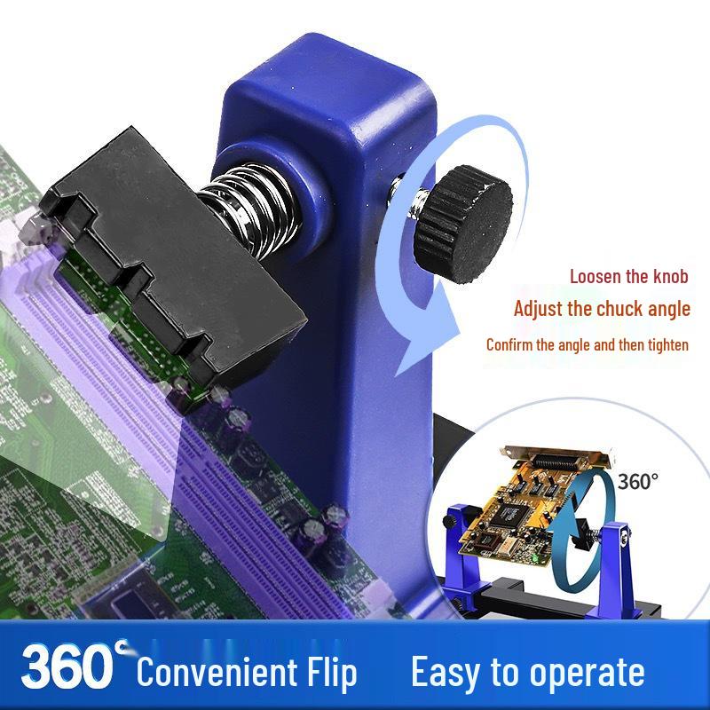 Adjustable Circuit Board Soldering Fixture & Auxiliary Clamp for Mobile Phone and Computer Repair