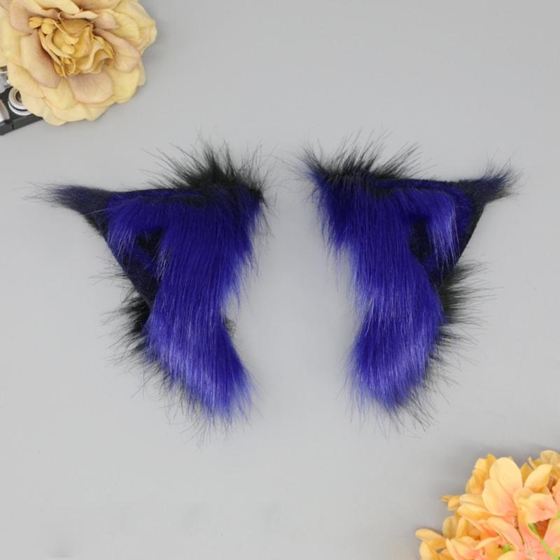 Plüsch Katzenohr Haarspange Rollenspiel Stirnband Kostüm Haarband Halloween Kopfschmuck