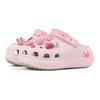 Crush Clog Candy Piglet EVA Cute Graffiti Macaron Fresh Simple Hole Shoes Unisex Pink