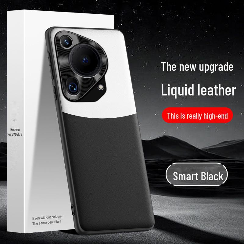 Liquid Leather Protective Case for Huawei Pura70 Ultra