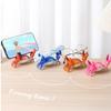 Crab Pen Holder Funny Weightlifting Crab Pen Stand Creative Cute Storage Rack for Single Storage Office Desktop Ornament Gifts