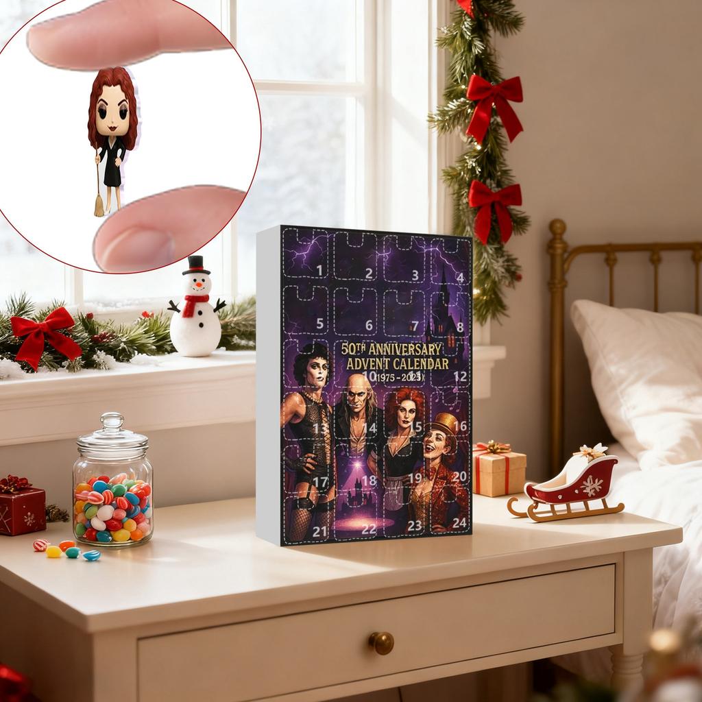 2D Adventní kalendář obsahuje 24 adventních kalendářů, odpočítávací kalendář a překvapivé sběratelské předměty.