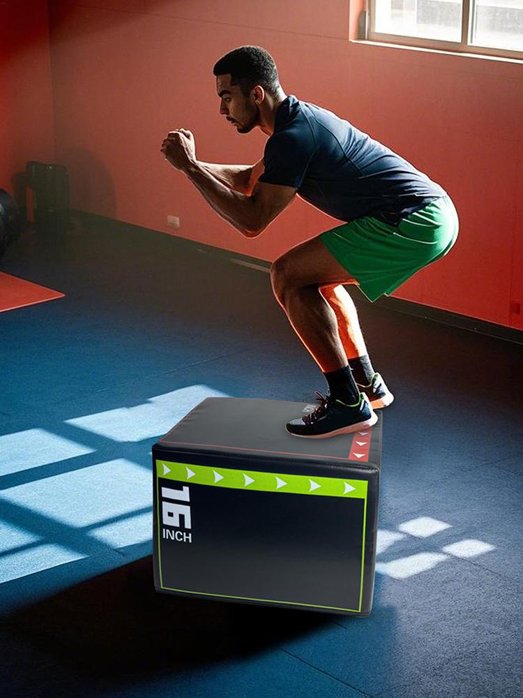 Step up Box for Workout Shockproof Non-Slip jumping goat Box Gym Supplies Jumping Training Tool for Fitness Exercising Workout