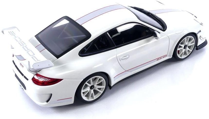 Maisto Porsche 911 GT3 RS4.0 White 1/18 Scale Special Edition Model with Opening Doors and Opening Hood, Diecast Car