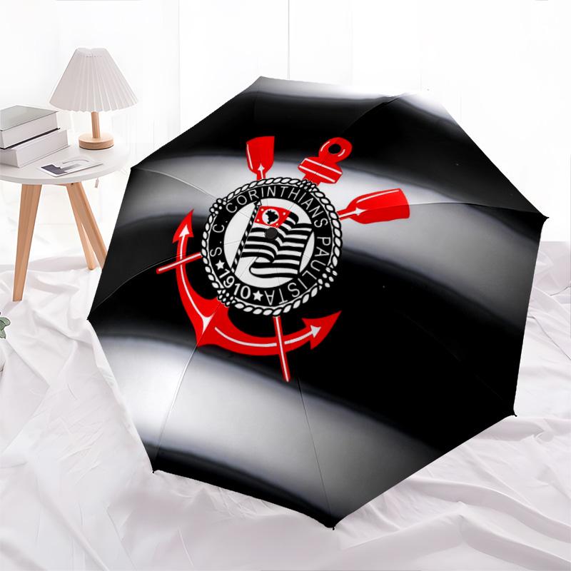 Corinthians2pattern, automatic folding umbrella, portable and foldable design, 8 ribs, a Christmas or birthday gift.