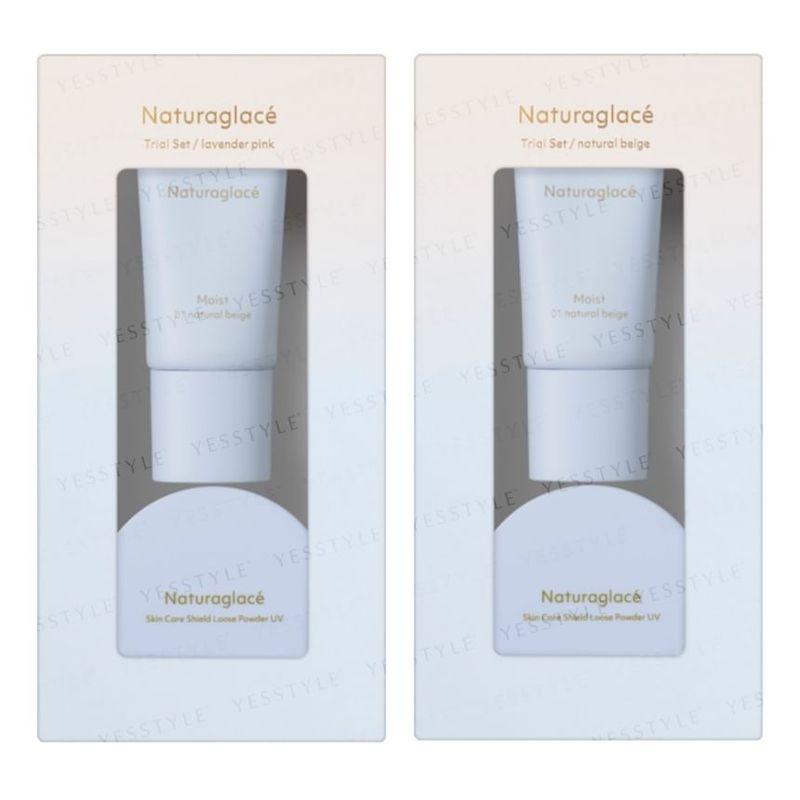 naturaglace - Make-up Cream Moist & Loose Powder SPF50+ PA+++ Trial Set
