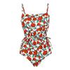 Swimsuit Women's One-piece Triangle High-class Feeling Ins Wind Hot Sexy Fashionable Floral Girl Swimming Suit