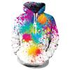Men's Hoodies  Animal Cat Print 3D Patternv Hooded Autumn Pullover Sweatshirt With Pocket Hoodie Streetwear Loose Comfortable