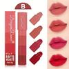 2pcs Mini Velvet Matte Lipstick Set 4-in-1 Long-Lasting & Moisturizing Lip Stain Smudge-proof Effortless Application Ultra-Portable Lip Gloss