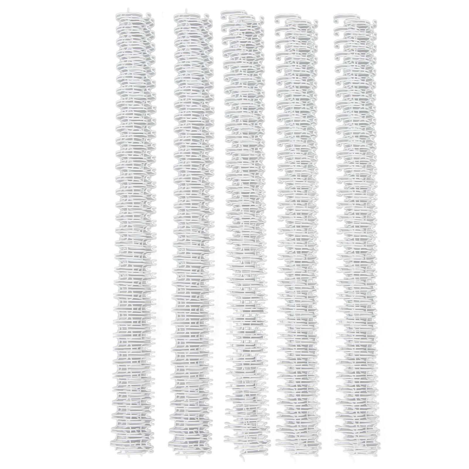 

100 шт. Проволочный переплет с двойной петлей, емкость 60 листов, 3 шт.:1 Шаг 34 Петли Диаметр 9,5 мм Комплект