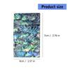 Abalone Shells Sticker Sheet Self Adhesive for Jewelry Making Craft Photo Album Phone Case Embellishment
