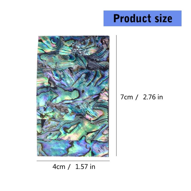 Abalone Shells Sticker Sheet Self Adhesive for Jewelry Making Craft Photo Album Phone Case Embellishment
