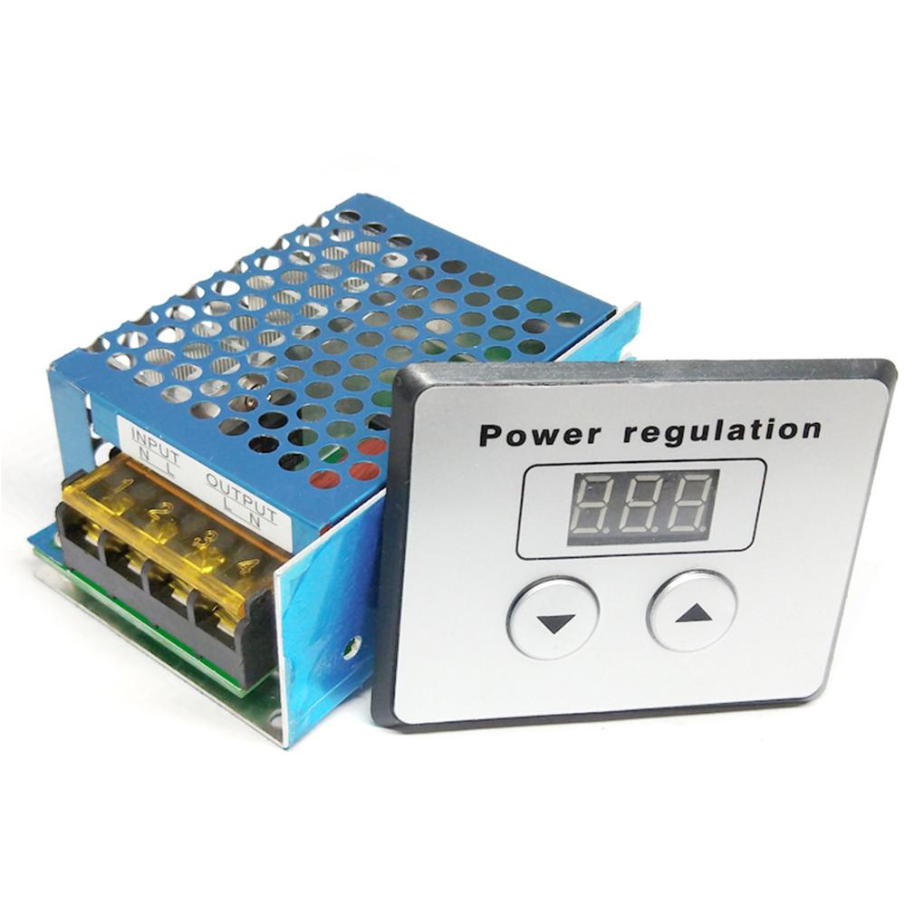 Voltage Regulator Iron LED Screen No Noise Pocket-size Adjustable Speed Controller Adjustment Corrugated Motor Governor