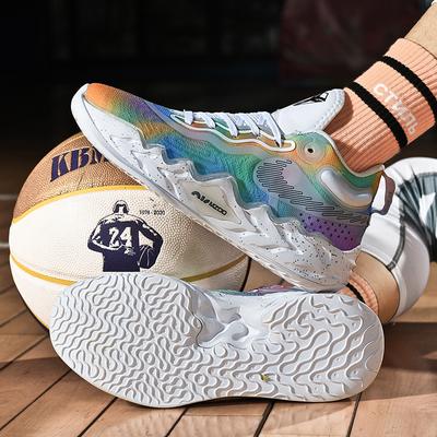 New Basketball Shoes Male Wear-resistant Shock Absorption Low Help Actual Combat Student Rebound Professional Sports Shoes