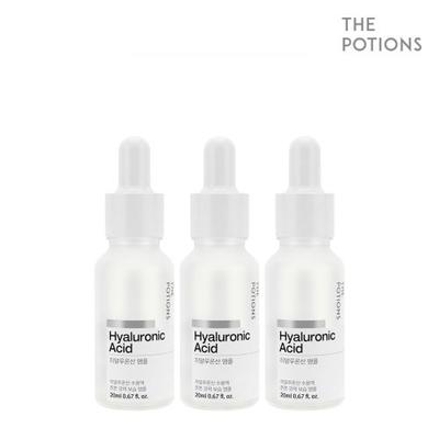 The Potions Hyaluronsäure Ampullen Set von 3
