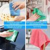 20Pcs 30x30cm Microfibre Cleaning Cloths Thickened Household Cleaning Towels  House Cleaning