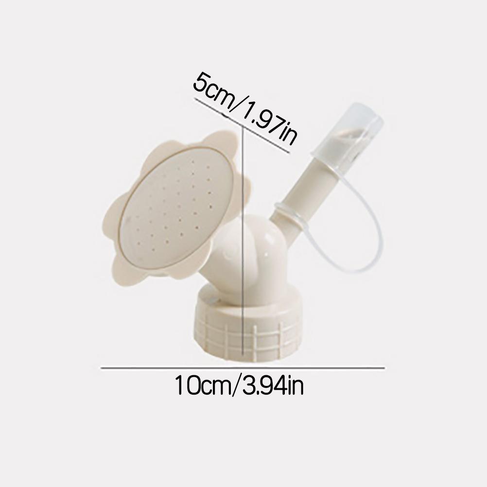 Dual Head Bottle Watering Spout Plastic Bottle Converter for Watering Plants or Flowers