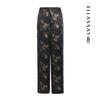 ELLASSAY Women's Acetate Bamboo Print Pants