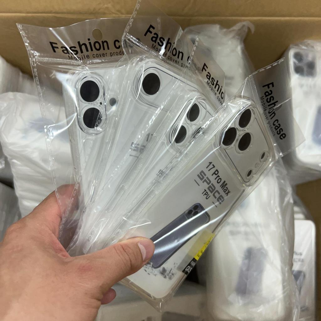 iPhone 15 Pro XR Space Shell Drop-Proof TPU Case XS Transparent