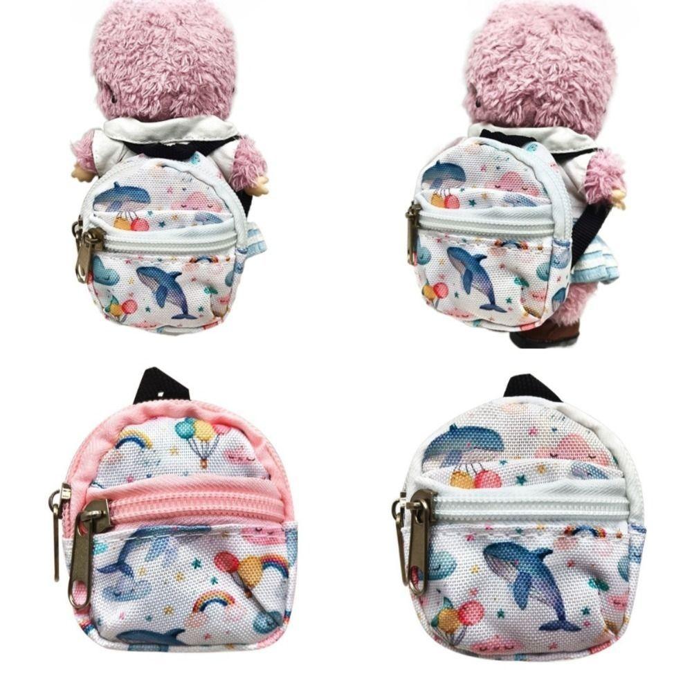Mode Kinder Geschenk Schlüsselanhänger Puppe Tasche Reisekoffer Mini Rucksack Rucksack