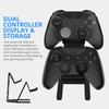 Schreibtischständer Platzsparend Gamepad Controller Ständer Dual Game Controller Ständer Halter für Switch/PS5/PS4/Xbox Spielzubehör