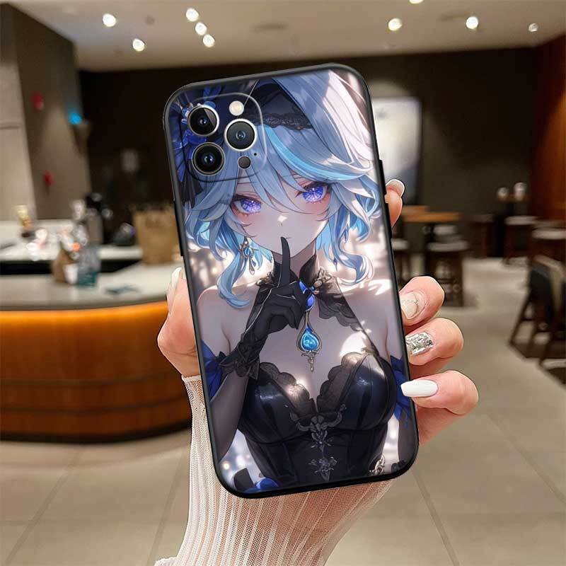 Genshin Impact Cute Phone Case for Motorola Edge 60 60s 70 G86 G56 G54 E14 G04S G45 G54 G64 X30 X40 X50 S30 S50 Pro Power Tylus