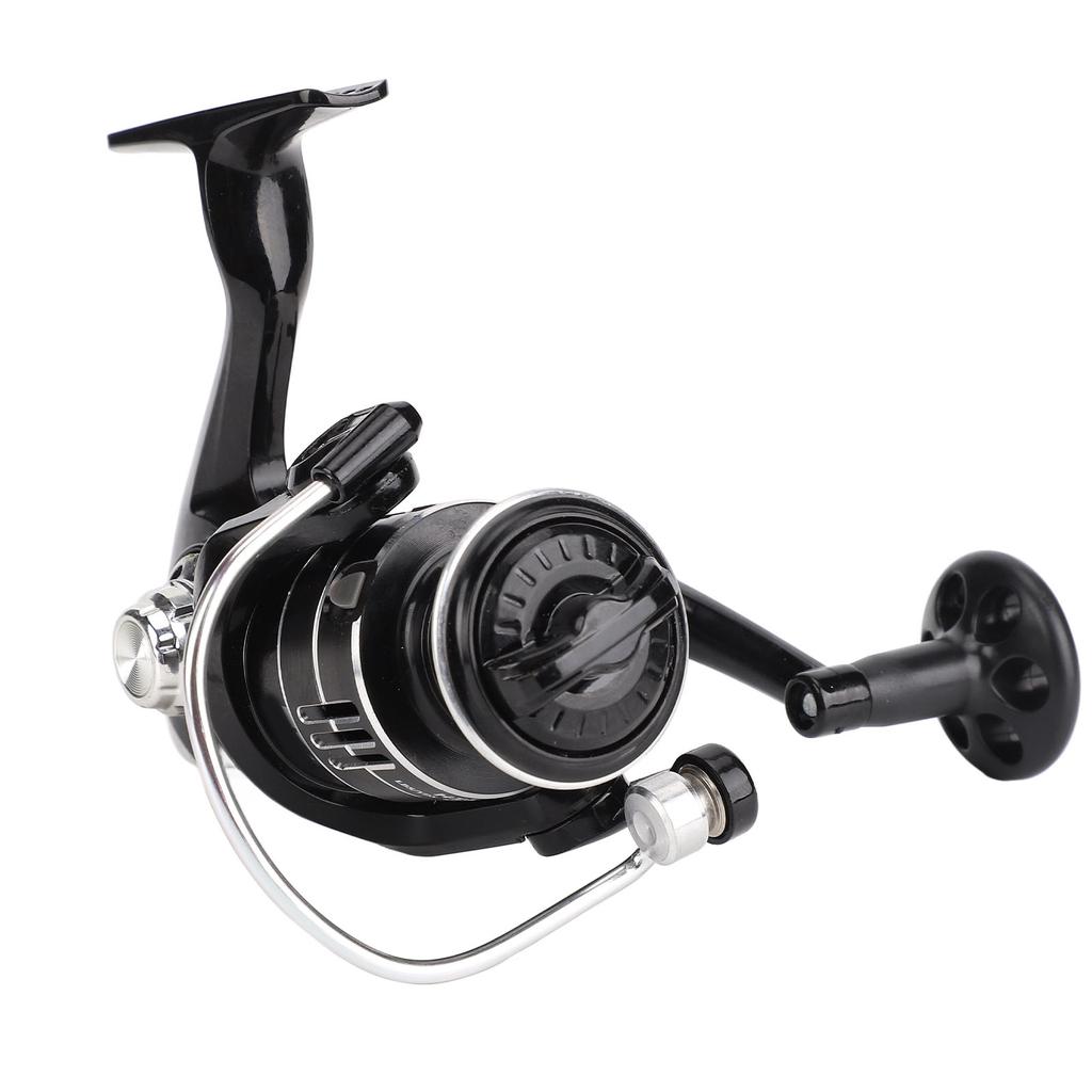 HZ2000 Metal Spinning Fishing Reel High Speed 5.1:1 for Sea Fishing Telescopic Fishing Rod