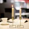 Exquisite Metal Candlestick Iron Art Single Head Candlestick Gold Candle Holders  Home Decor