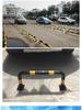 Thickened U-Shaped Anti-Collision Guardrail: Parking Lot Wheel Stop & Road Warning Post with Fire Hydrant Protection.