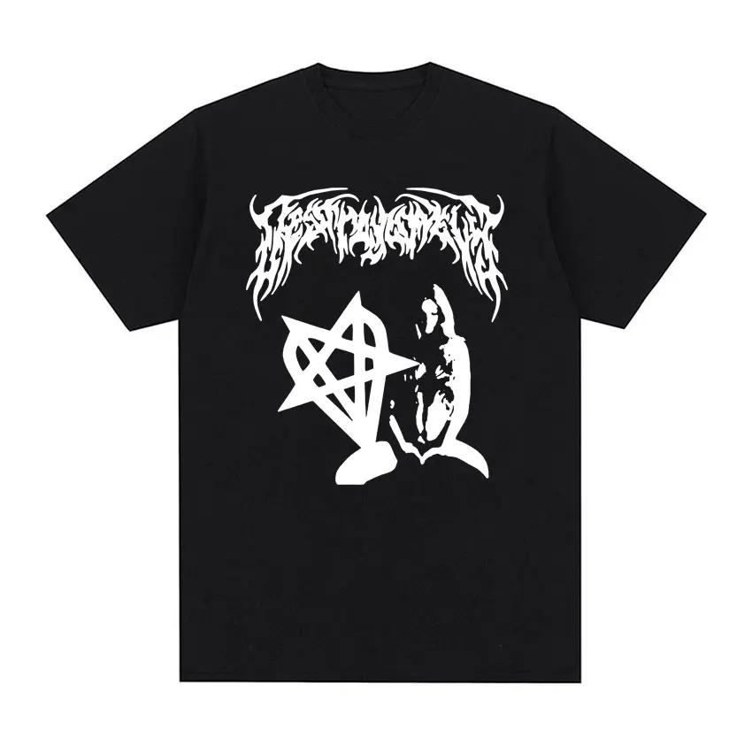 Rapper Ken Carson Opium Merch Tour T-Shirt Playboi Carti Ken Carson AGC Album T Shirt Men Women Hip Hop Tee Shirt Streetwear