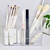 High Quality Acrylic Pen Holder Transparent 6 Grids Pen Container Sorting Storage Desktop Organiser Stationery Storage Box