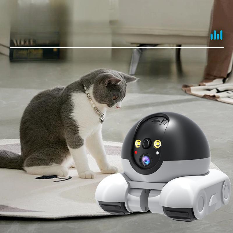 Popular Recommendation Ai Automatic Tracking Household High Definition One-Click Pet Dual Screen Wireless Pet Surveillance Camera