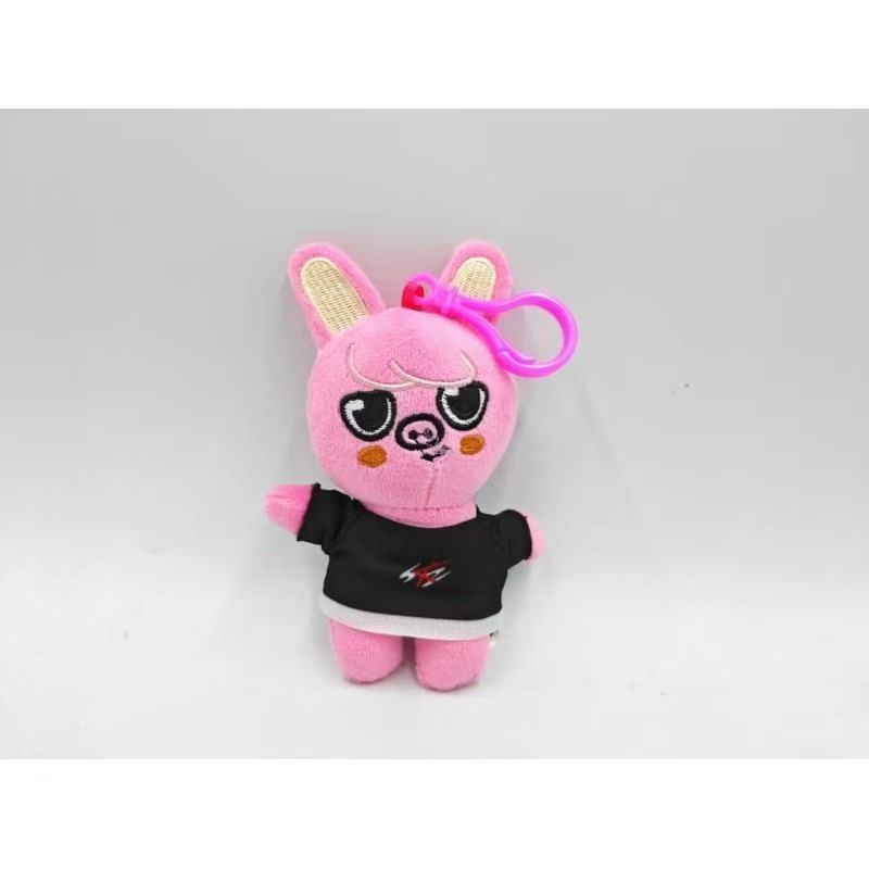 New 32 Styles Straykids 10cm High Plush Toy Keychain Decoration Pendant SKZOO Kawaii Bag Decoration Soft Touch Cute Animal Doll