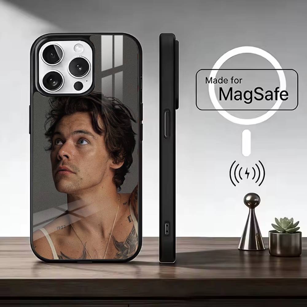 H-HaRRy Music S-Styles Für Magsafe Handyhülle für iPhone 17 16 15 14 13 12 11 Serie Kabelloses Laden