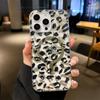 Leopard Print Soft Phone Magnetic Case For iPhone 17 Air 16 15 14 13 Pro Max Plus 16E Transparent Shockproof Back Soft Protective Cover