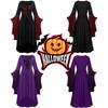 Women Medieval Ladies Renaissance Gothic Witch Cosplay Retro Fancy Dress Costume