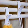 1PCS Bathroom Towel Hook Radiator Hook High Quality Towel Heating Rack Radiator Iron Hanger Bathroom Hook White/transparent