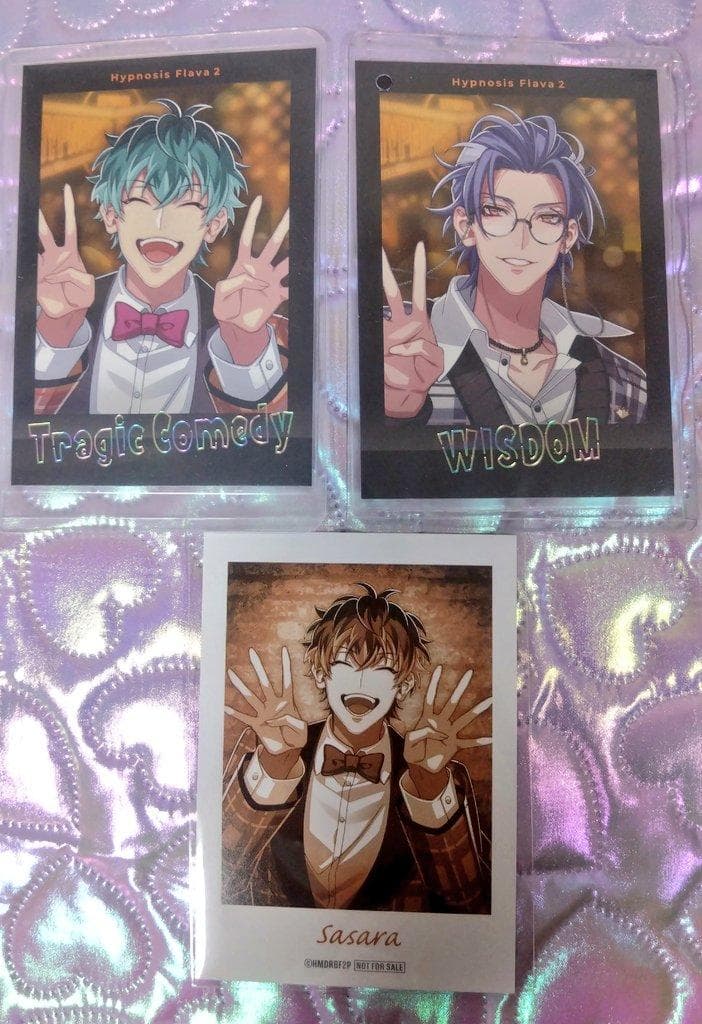 

[USED] Hypnosis Mic Hypmic flava2 Pashakore Foil Stamp Sasara Rosho + Bonus